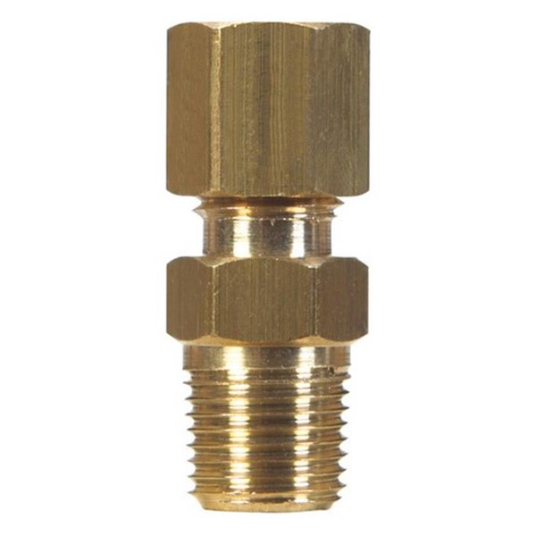 Swivel 0.37 x 0.5 in. MPT Compression Connector - pack of 10 SW158898